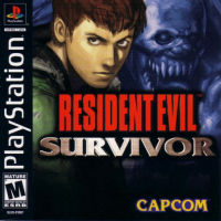 Resident Evil Survivor Playstation US box art